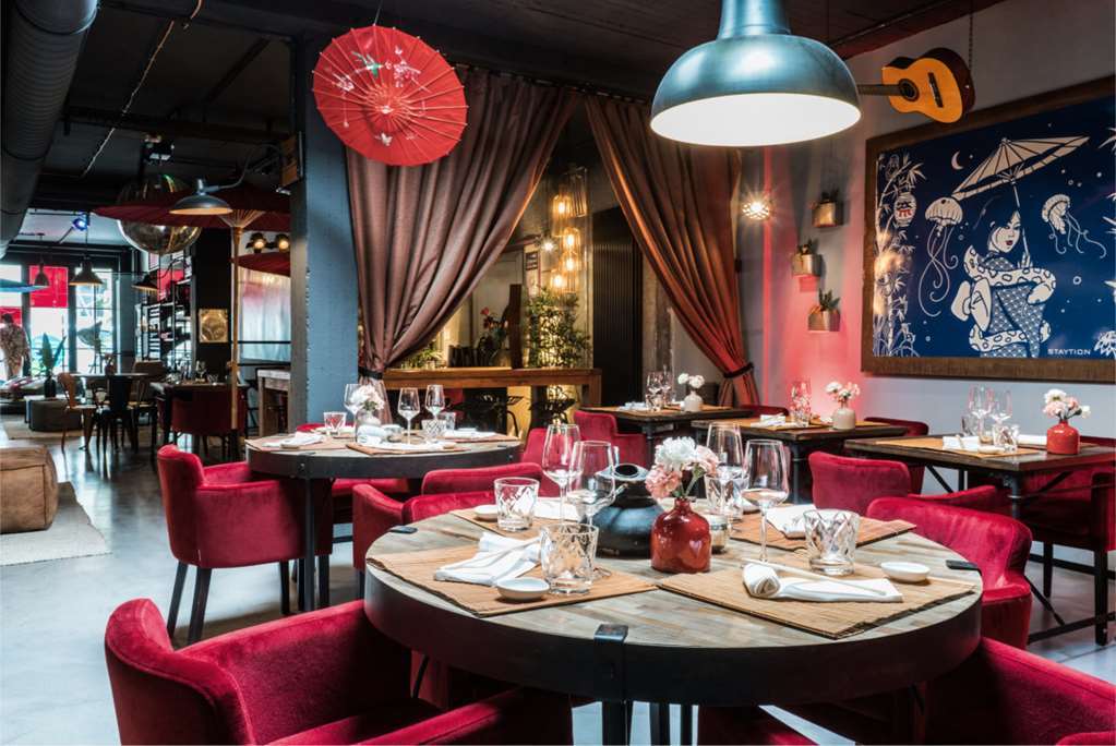 曼海姆驿站酒店 餐厅 照片